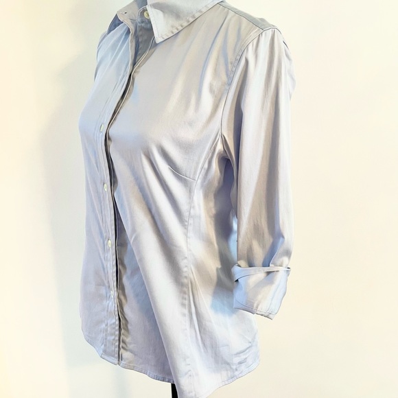NEW Women’s BANANA REPUBLIC Stretch Button Up Poplin Shirt - Picture 10 of 15
